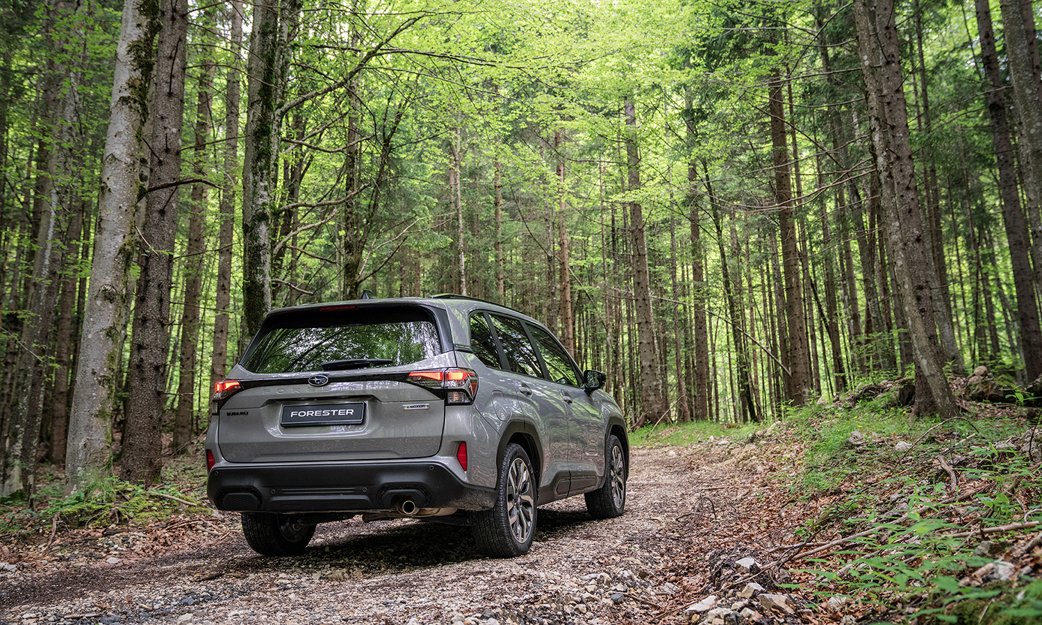Prueba Subaru Forester trasera