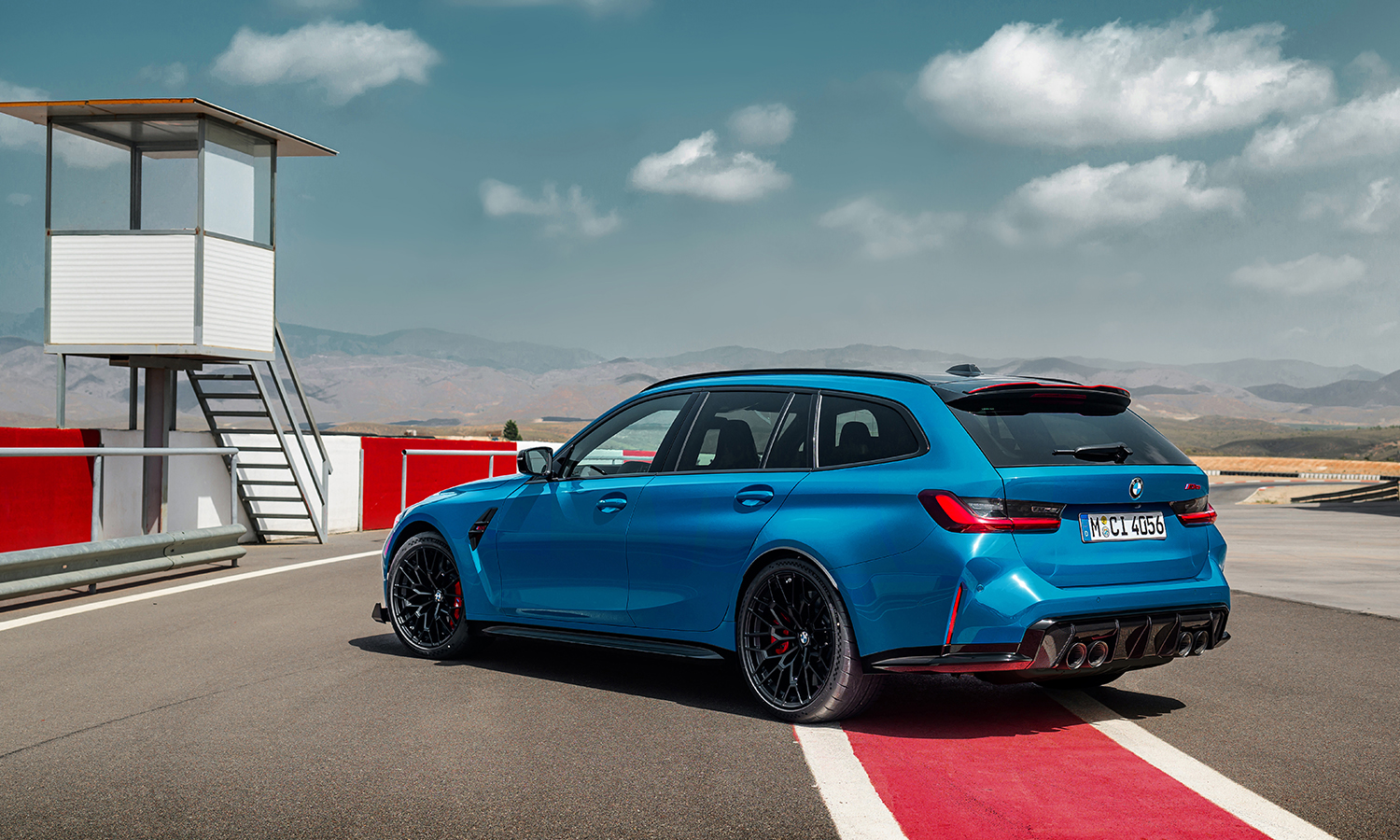 BMW M3 CS Touring perfil trasero