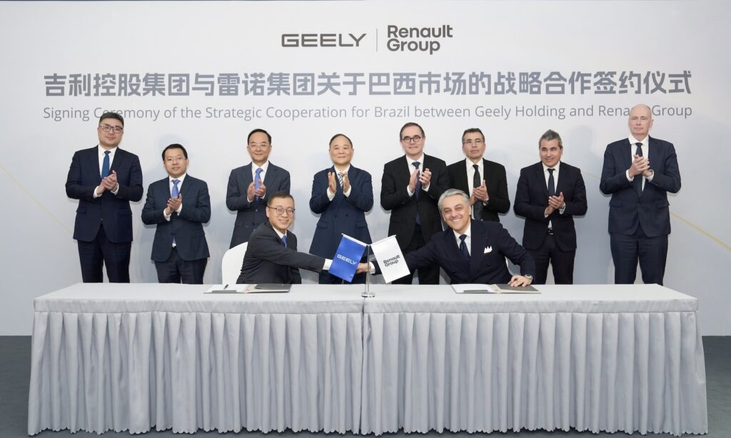 Renault y Geely se asocian para fabricar coches en Brrasil 0