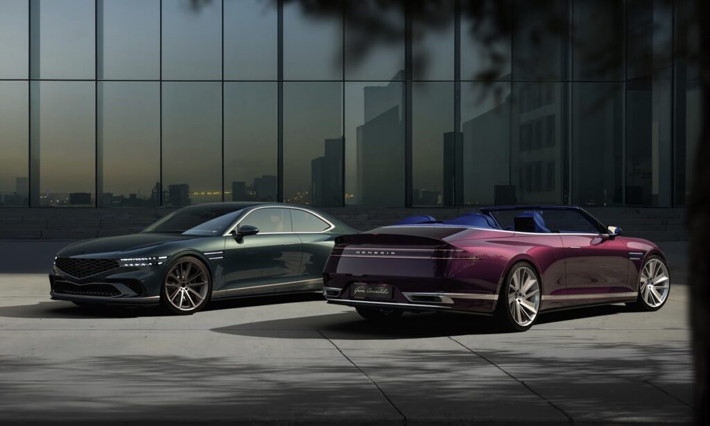 Genesis X Gran Coupé Concept vs Genesis X Gran Convertible Concept 1