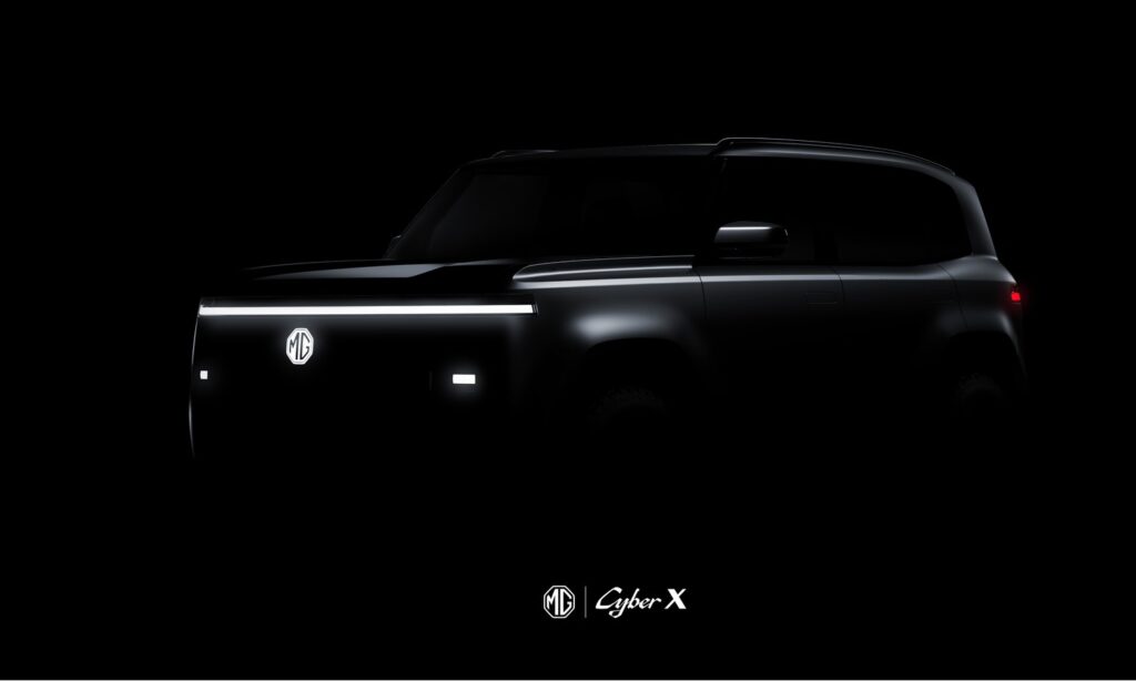 MG Cyber ​​​​X teaser 0