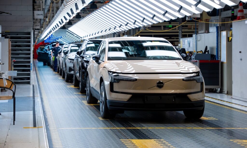 Volvo EX30 Start of Production at Volvo Car Gent