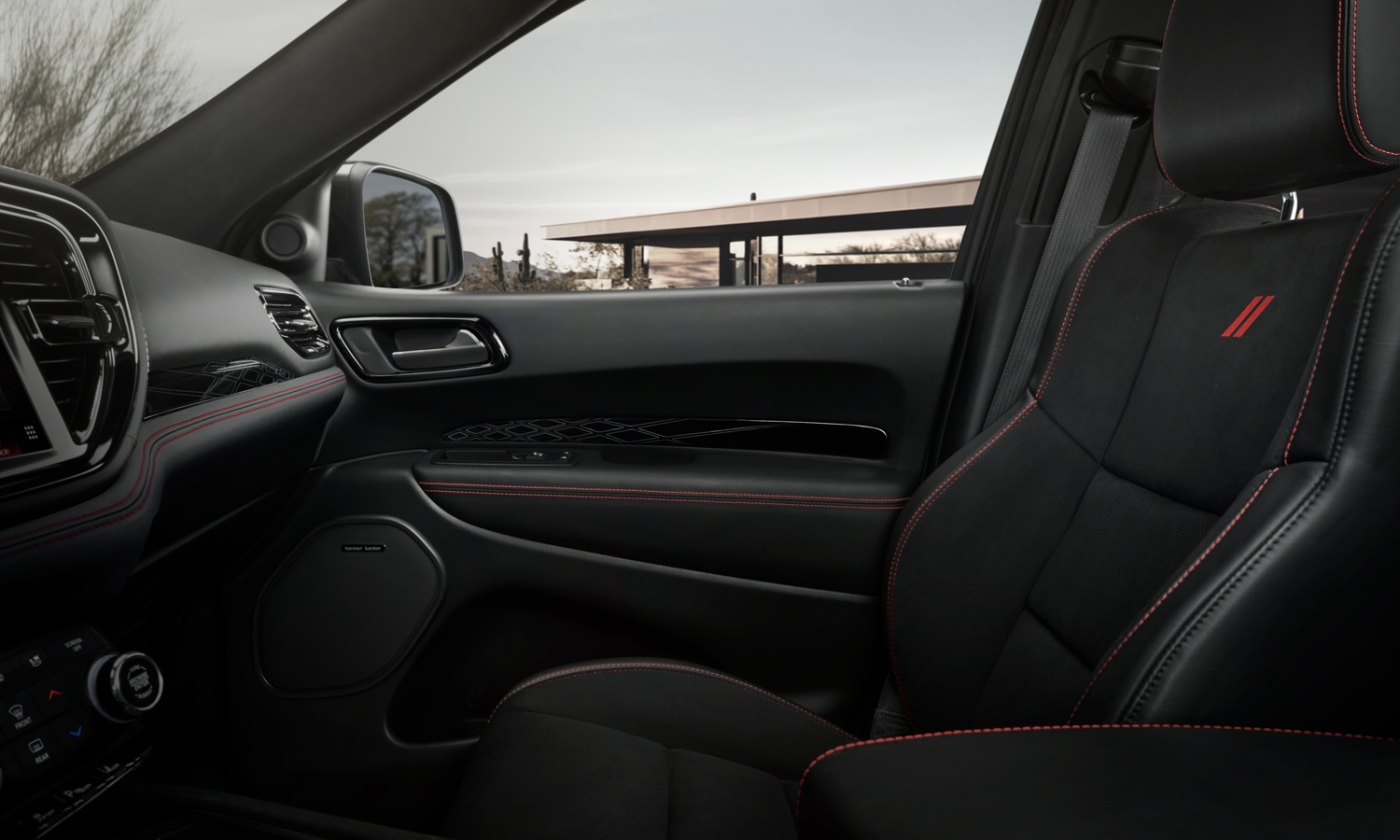 2026 Dodge Durango GT Blacktop Redline interior.