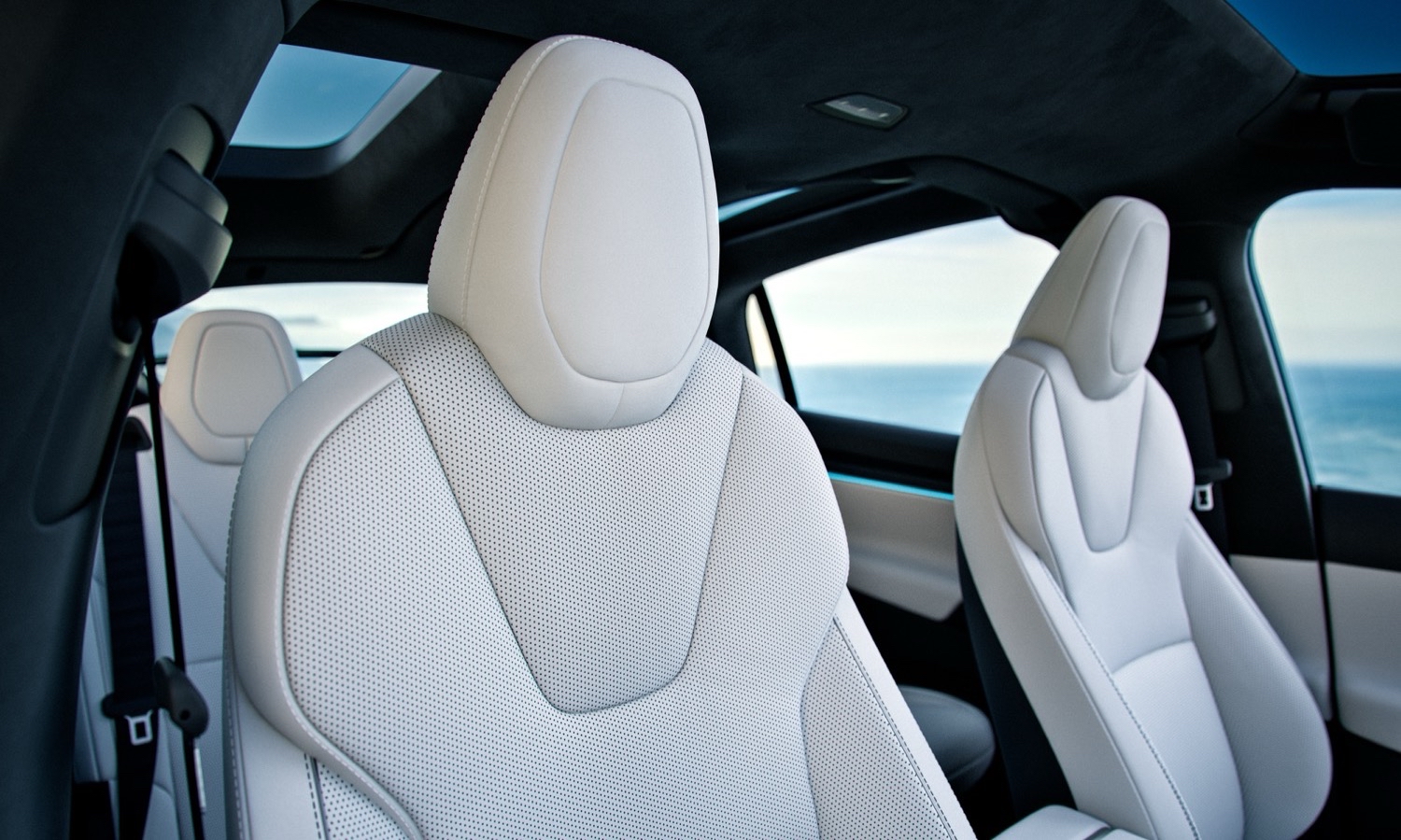 Organizador Tesla Model X Wigoo - Caixas Armazenamento Sob Assento 2 Peças