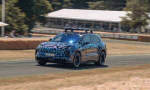 El Porsche Cayenne despliega todo su potencial en Goodwood 1