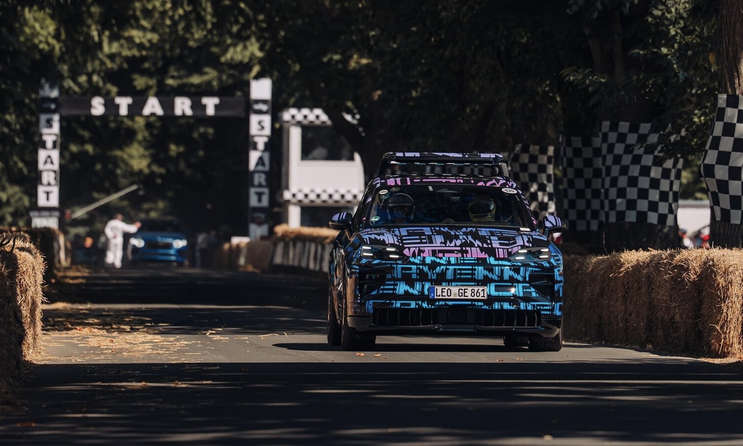 El Porsche Cayenne despliega todo su potencial en Goodwood 3
