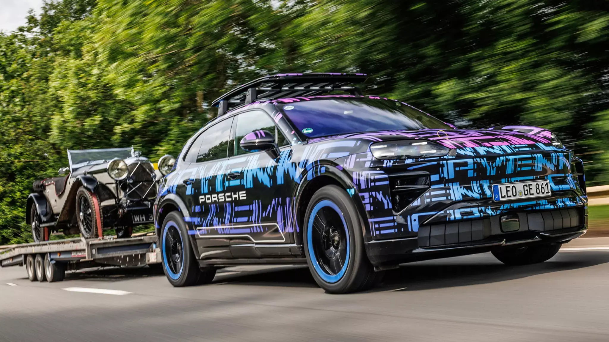Pruebas dinámicas Porsche Cayenne Electric