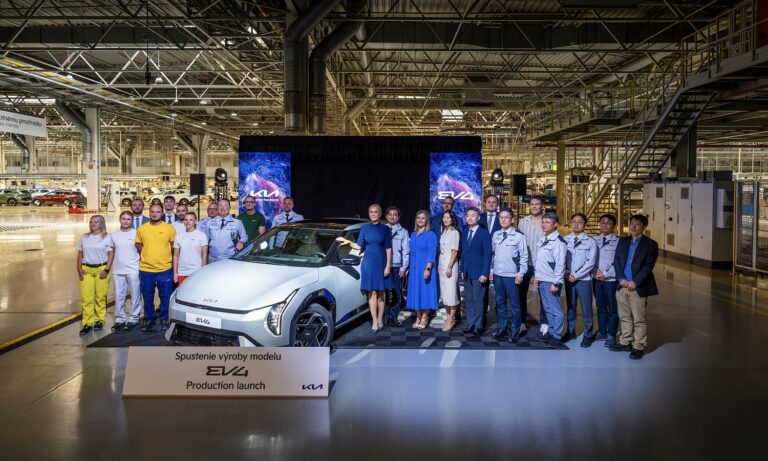 Kia EV4 - Kia corporate Zilina EV4 start of production 0