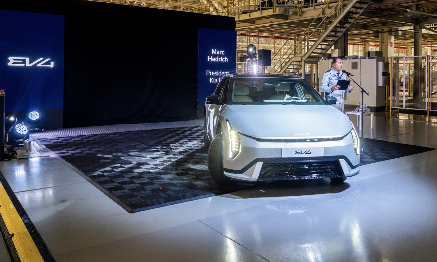 Kia EV4 - Kia corporate Zilina EV4 start of production 1