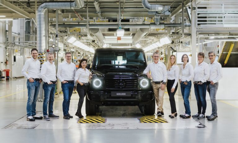 600.000. Mercedes-Benz G-Klasse: Erfolgsgeschichte geht weiter600,000th Mercedes-Benz G-Class: Success story continues