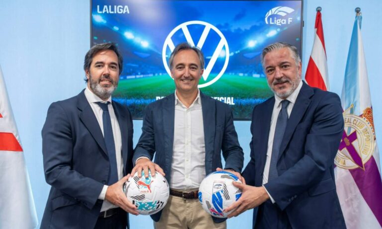 Volkswagen, nuevo patrocinador oficial de LaLiga y Liga F
