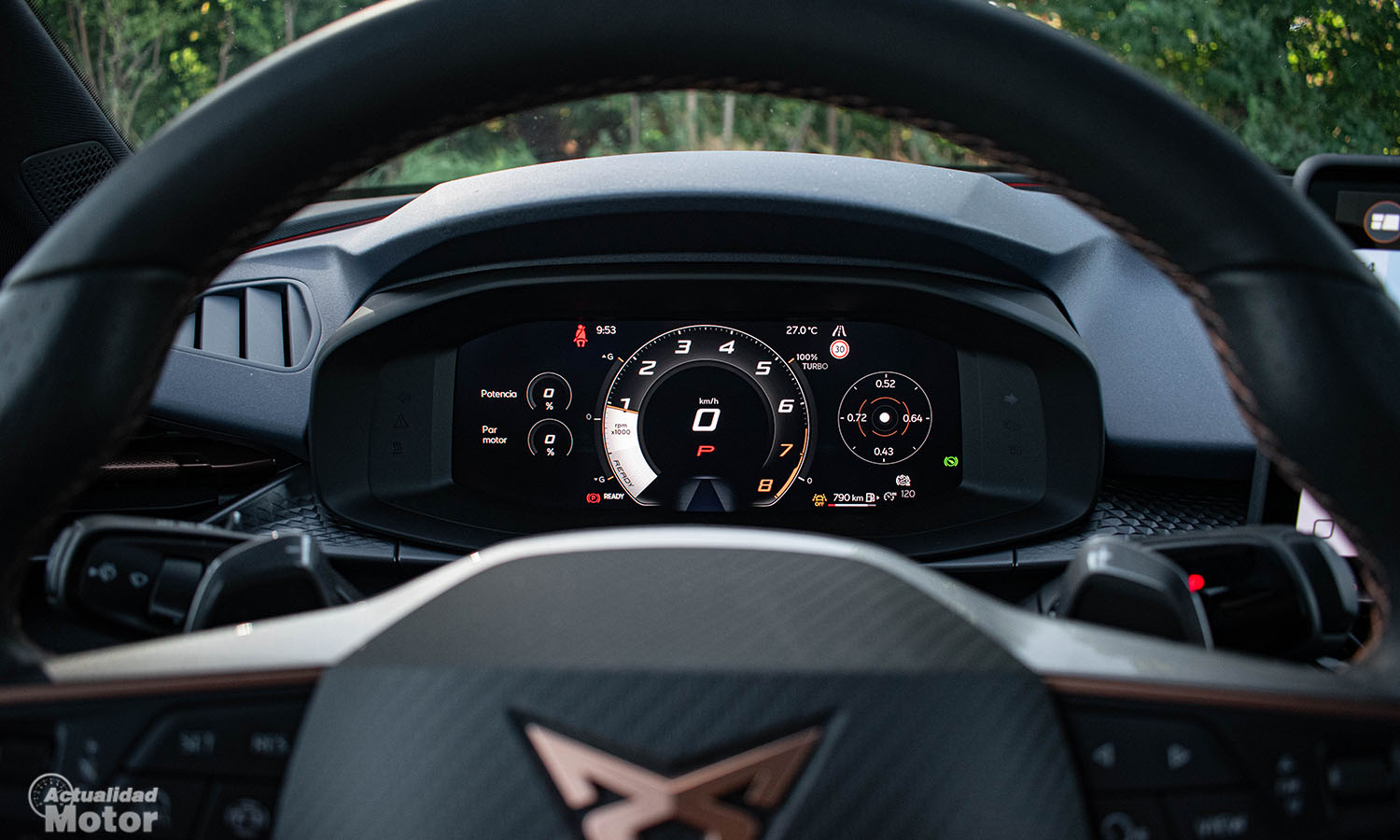 Prueba Cupra Terramar pantalla
