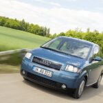 Leading light: the Audi A2 launched 25 years ago