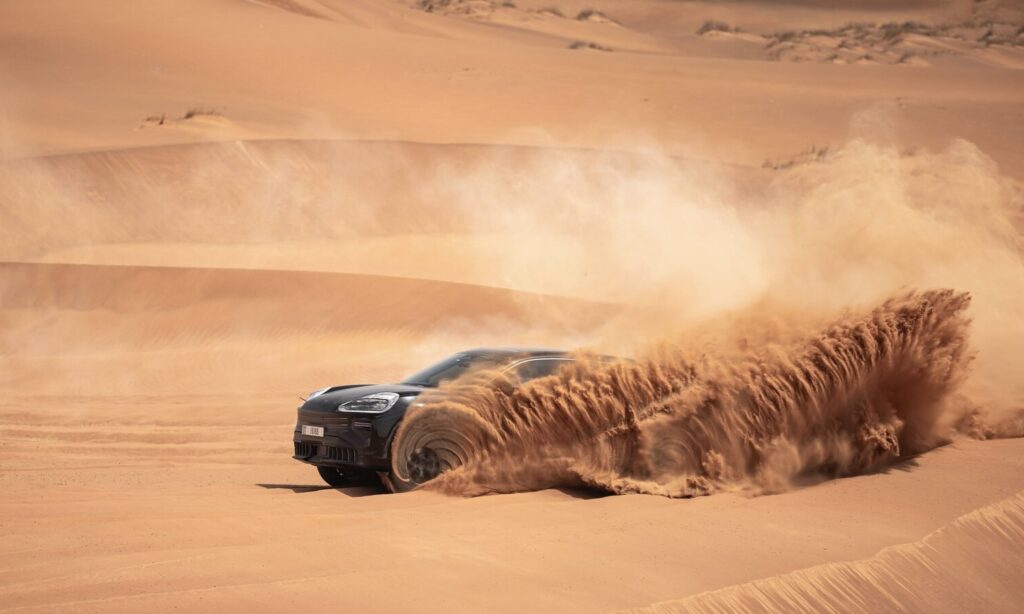 Porsche Cayenne Electric test drive 0