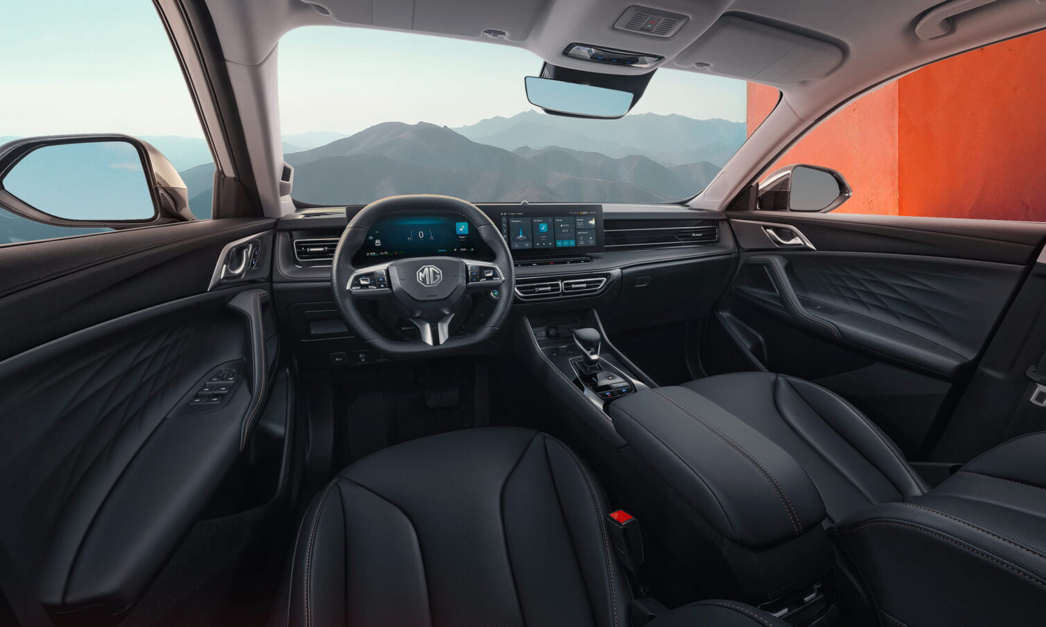 MG HS interior