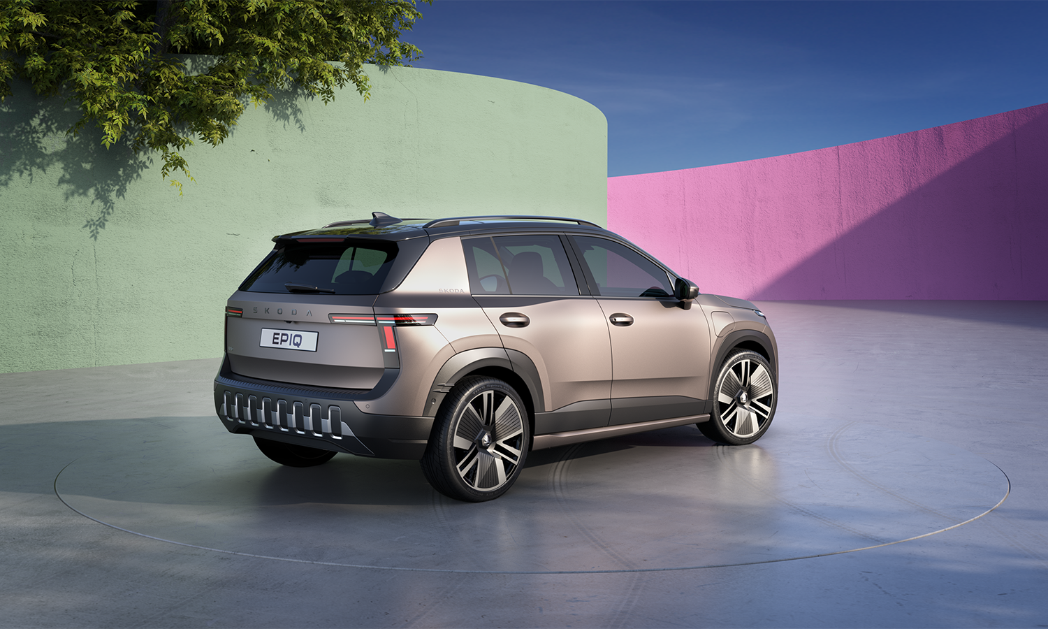 Skoda Epic trasera