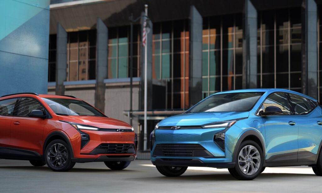 2027 Chevrolet Bolt RS and LT