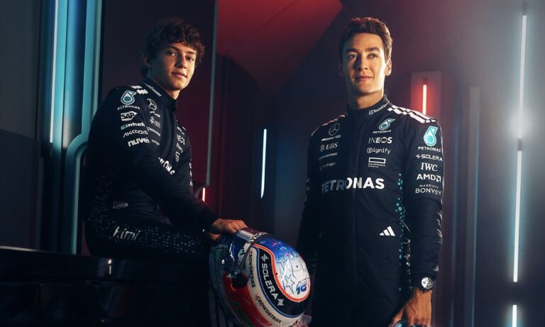 George Russell and Kimi Antonelli will continue as the Mercedes-AMG PETRONAS F1 Team’s