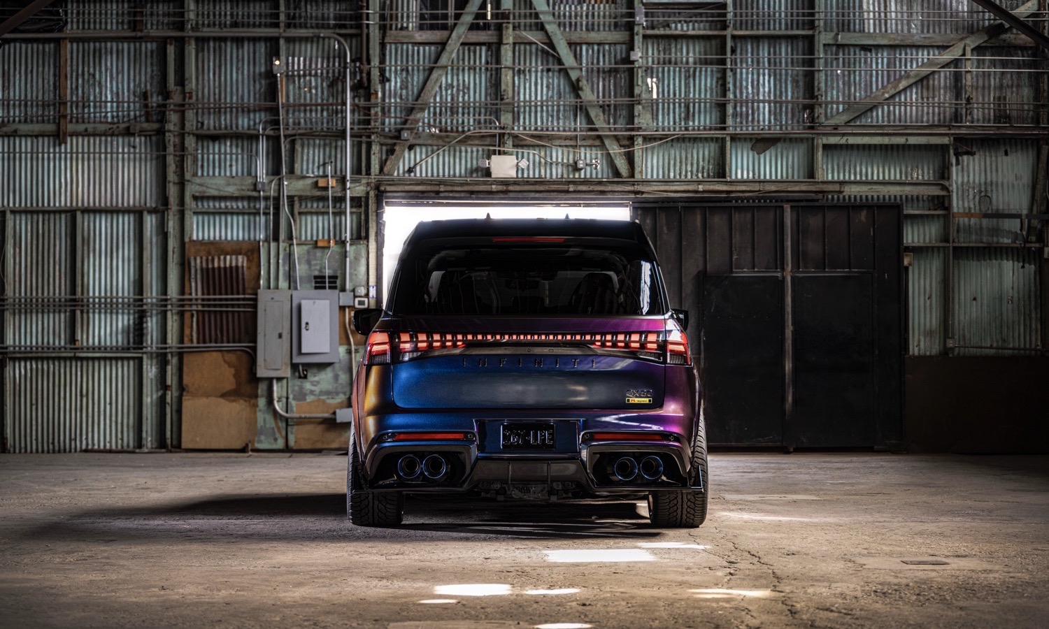 Qx80 R Spec Infiniti QX80 R-Spec: il SUV con l'anima di una GT-R e 1.000 CV