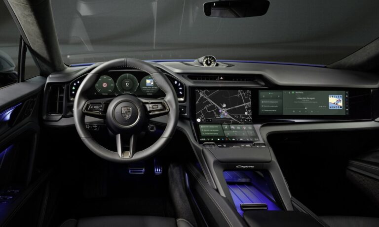 Porsche Cayenne Electric interior 0