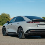 Prueba Mazda6e trasera