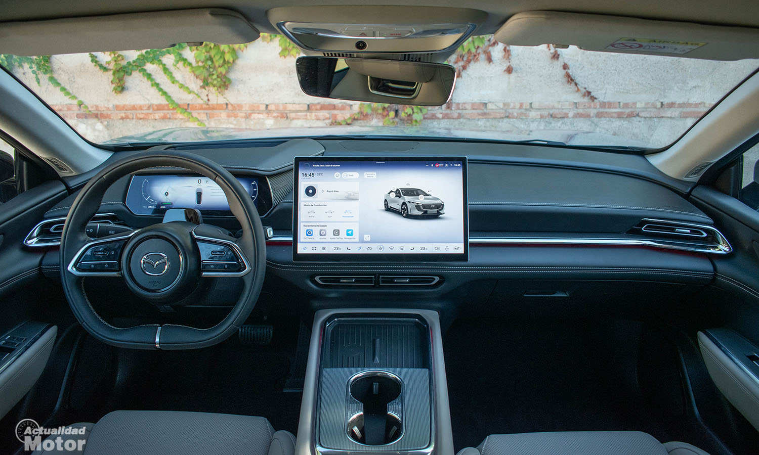 Prueba Mazda6e interior