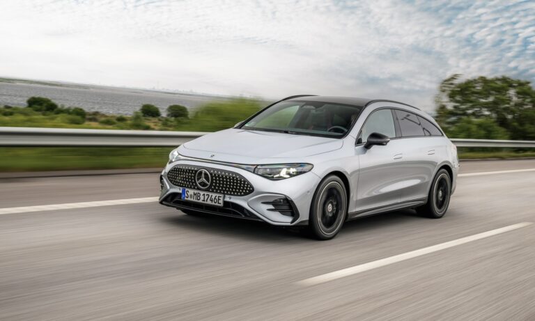 Weltpremiere des Mercedes-Benz CLA Shooting Brake mit EQ Technologie in Kopenhagen, 2025