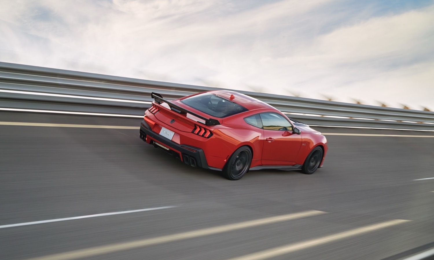 By testing alongside the Mustang® GTD supercar and Mustang GT3 race car, the Mustang Dark Horse SC carries a true racing pedigree into the hands of our customers. Prototype vehicle shown. Actual production vehicle may vary. Available summer 2026.