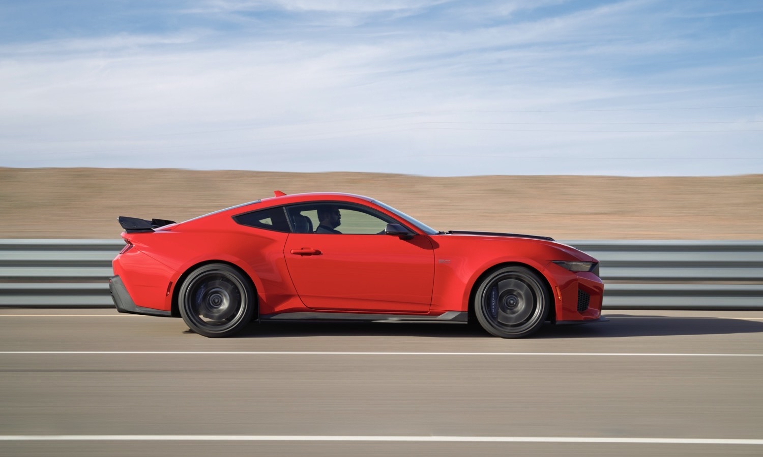 By testing alongside the Mustang® GTD supercar and Mustang GT3 race car, the Mustang Dark Horse SC carries a true racing pedigree into the hands of our customers. Prototype vehicle shown. Actual production vehicle may vary. Available summer 2026.