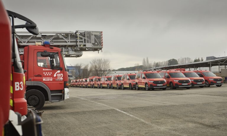 Ford refuerza la seguridad en Madrid. Una nueva flota de 85 vehículos para el Cuerpo de Bomberos en 2025 1