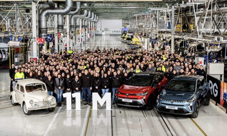 Renault fabrica 11 millones de coches en Valladolid