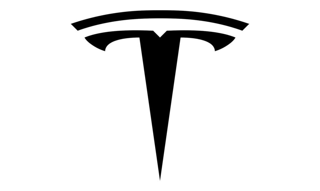 Tesla logo sin nombre