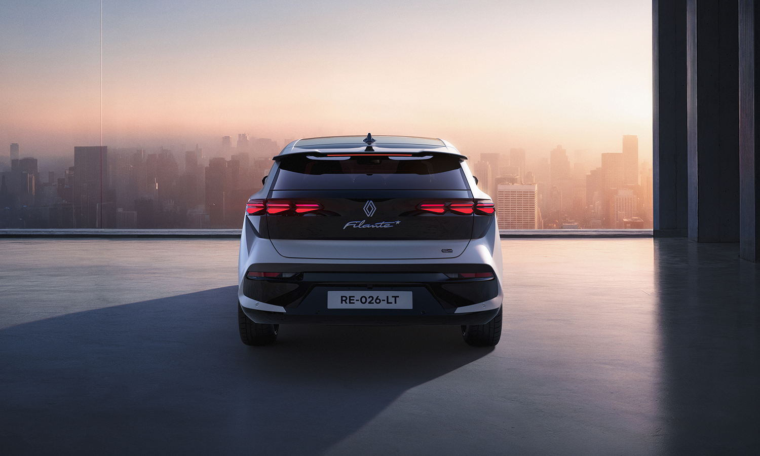 Renault Filante trasera