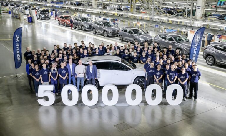 Hyundai in Nošovice has produced its 5 millionth car