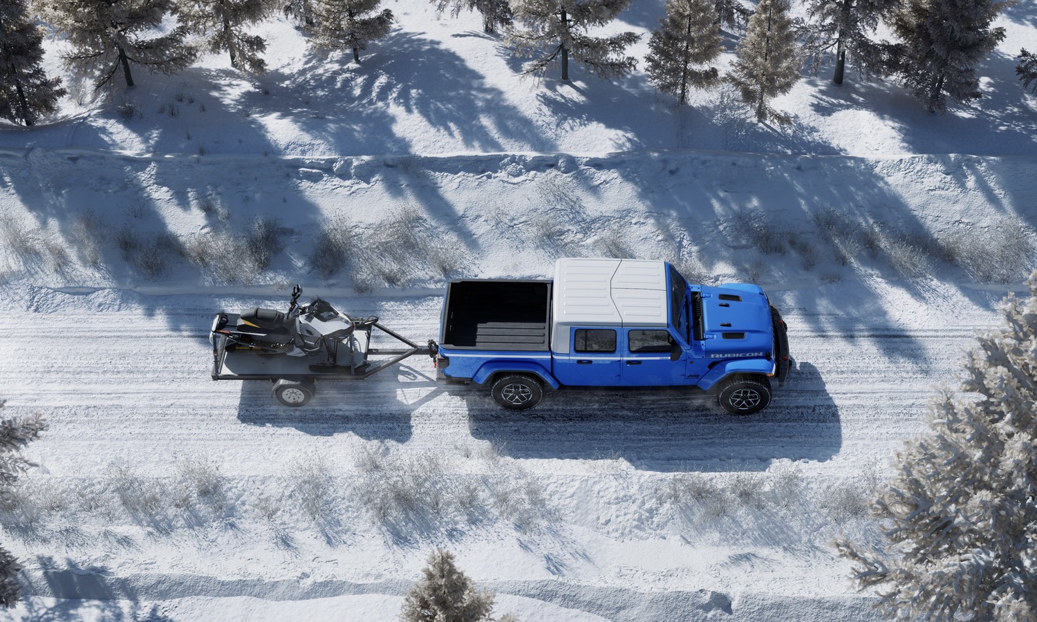 The 2026 JeepĀ® Gladiator Whitecap, the latest mission in the brandās āConvoyā campaign, features a striking heritageāinspired twoātone look with a Bright White roof, grille and 1941 graphics.