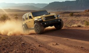 The new 2026 Jeep® Wrangler Willys 392 pairs classic Willys heritage with the thunderous 470-hp, 6.4-liter HEMI® V-8, delivering the most powerful and most value-packed V-8 Wrangler ever.