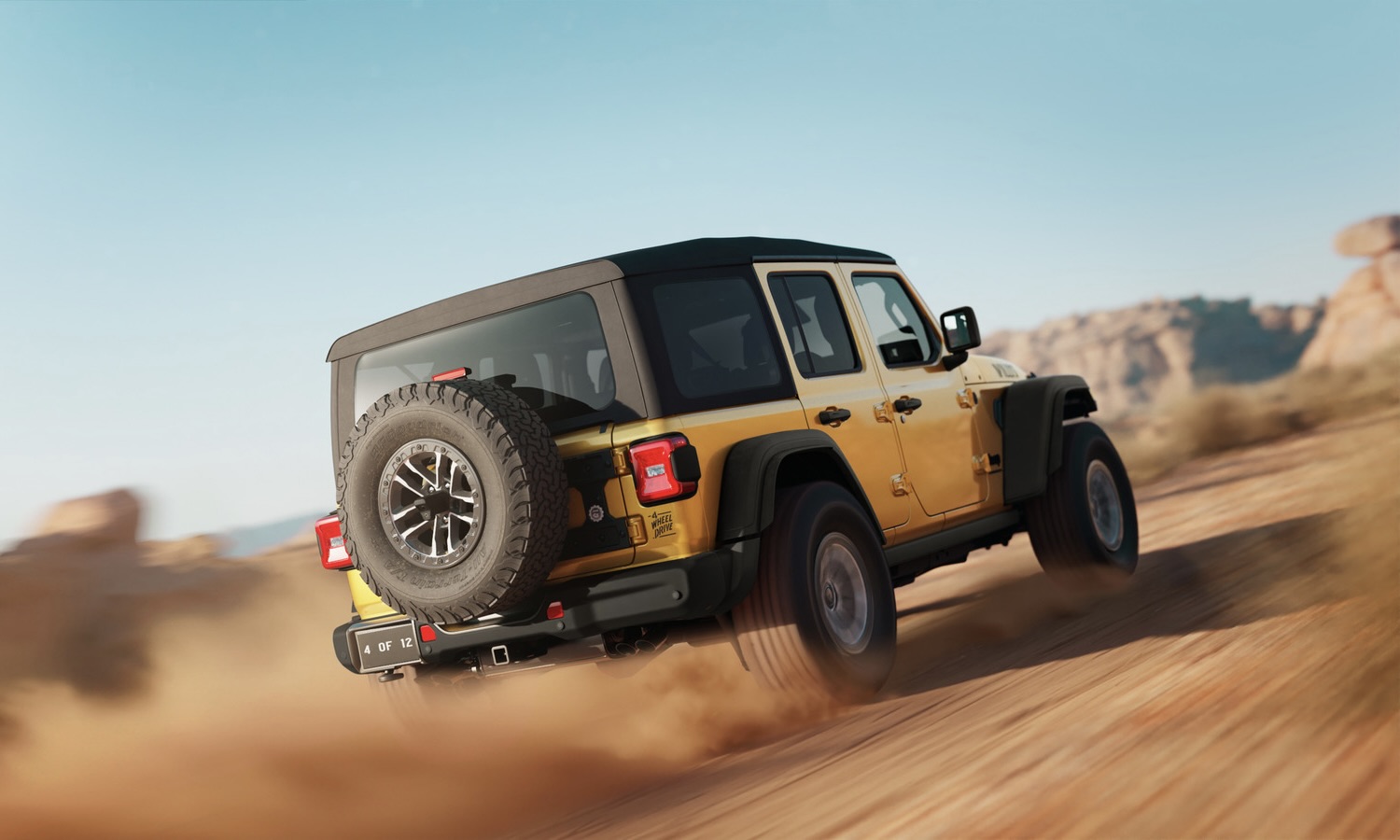 The new 2026 Jeep® Wrangler Willys 392 pairs classic Willys heritage with the thunderous 470-hp, 6.4-liter HEMI® V-8, delivering the most powerful and most value-packed V-8 Wrangler ever.