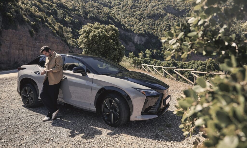 Lexus debuts the Steer-by-Wire steering system in the RZ electric SUV