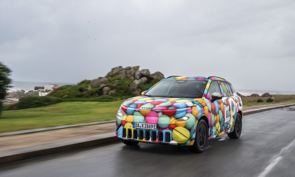 Škoda Epiq official spy photo_54