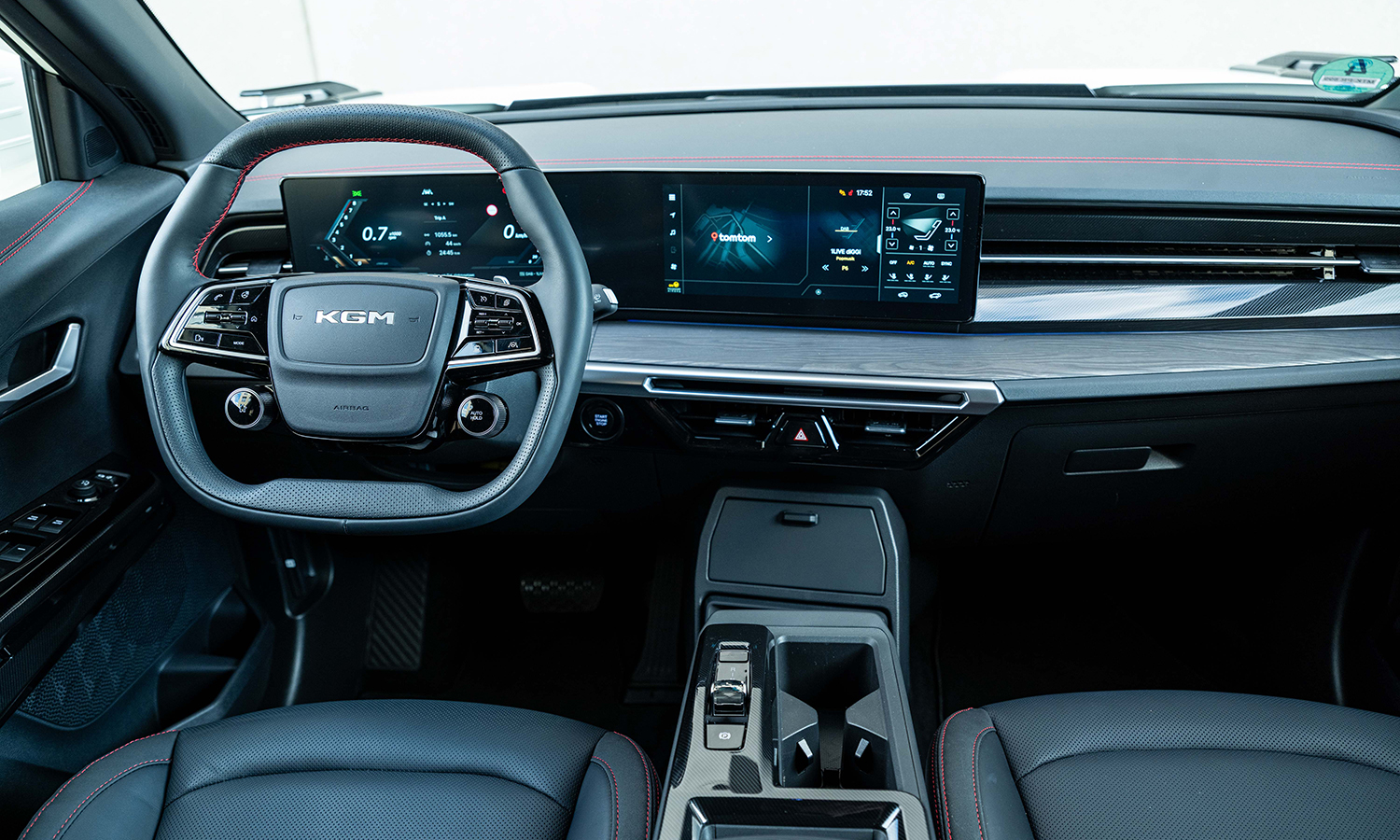 Prueba KGM Torres Actyon interior