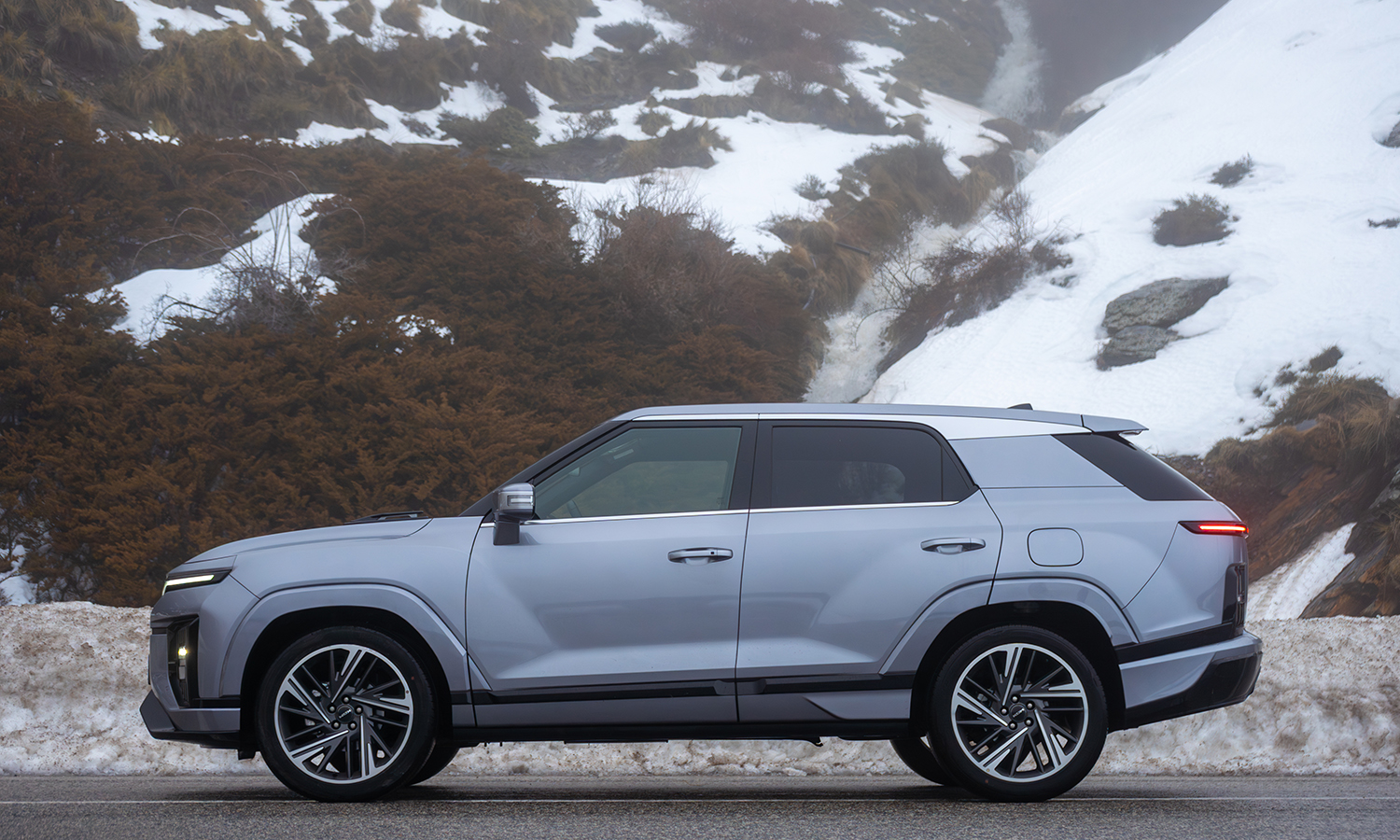 Prueba KGM Torres Actyon lateral