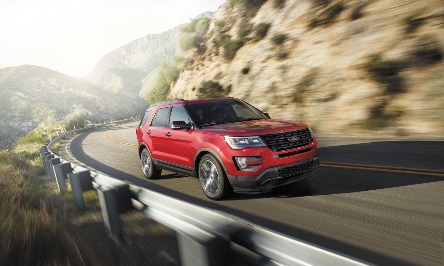 2017 Ford Explorer Sport 3/4 Front View