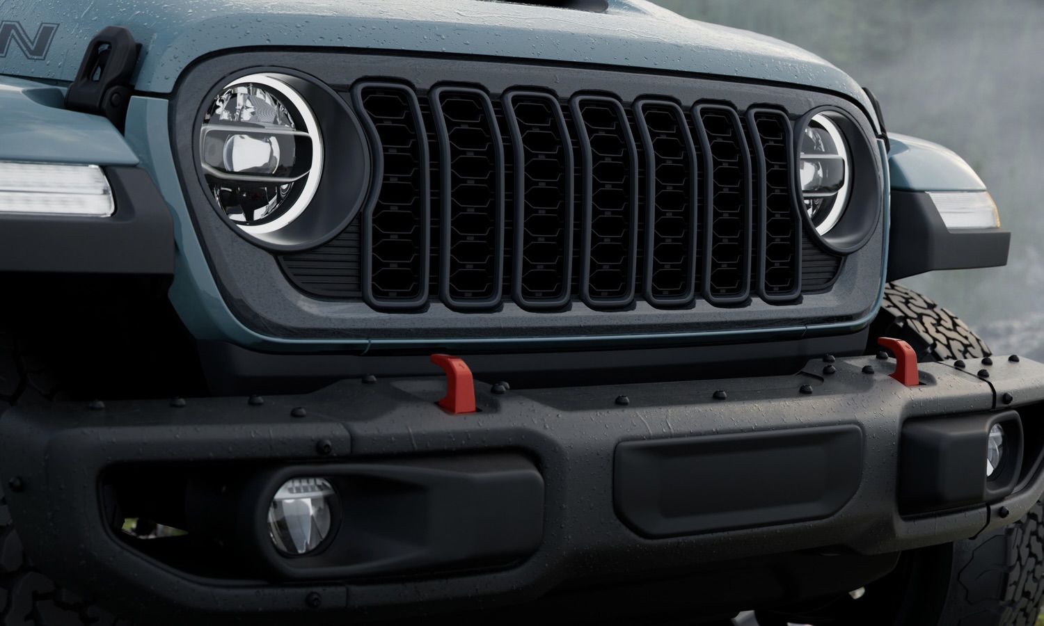 The 2026 Jeep® Wrangler Rockslide, the fifth Twelve 4 Twelve special edition, pairs bold Blue Agave, Jean Blue and Indigo Blue accents with an Anvil body-color roof and steel rock rails for a fresh, tonal take on the Wrangler’s trail-ready capability.