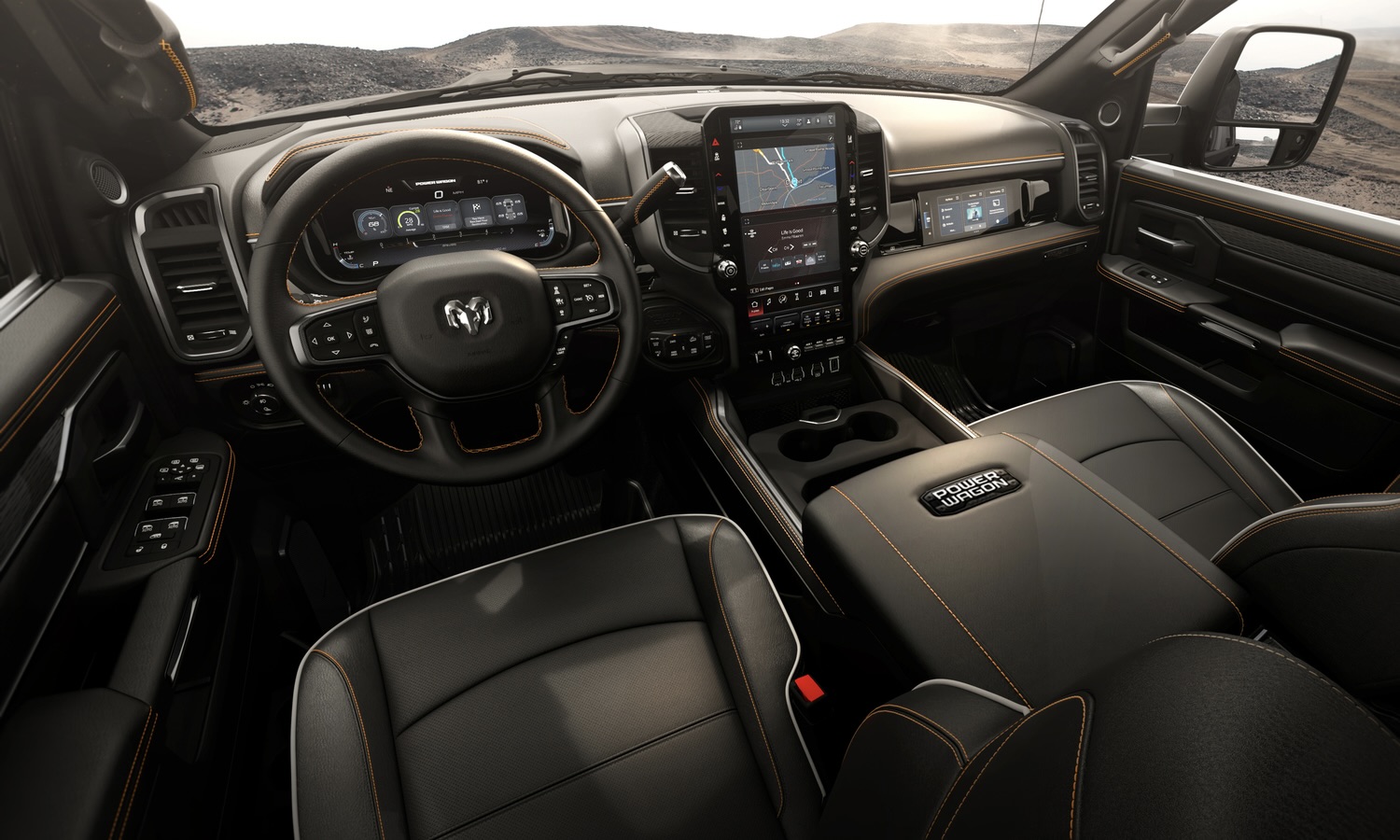 2026 Ram 2500 Power Wagon Lunar Edition interior