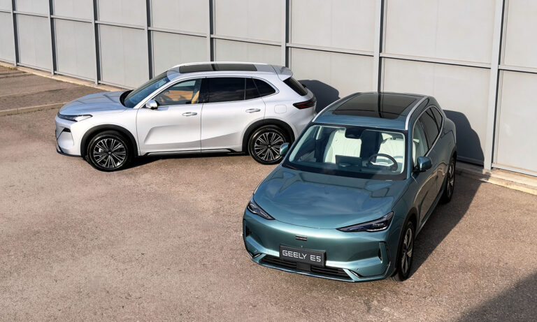 Geely Starray y Geely E5