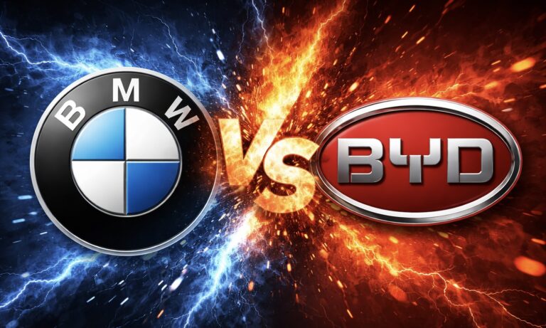 BMW vs BYD carga ultrarrápida