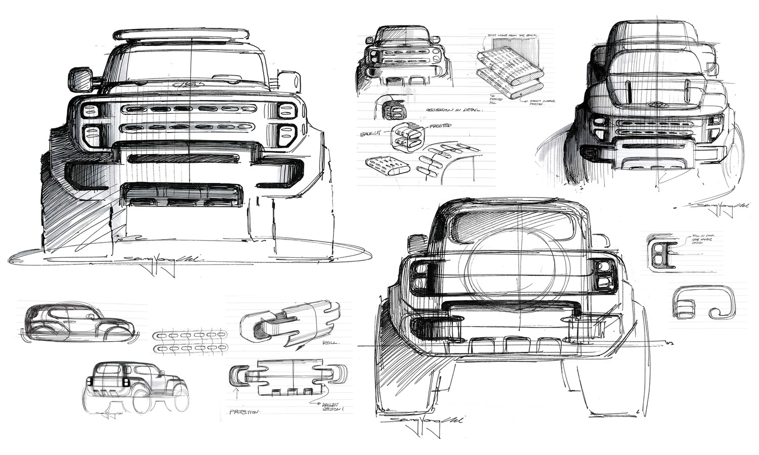 Hyundai Boulder, der neue Geländewagen, mit dem die koreanische Marke ...