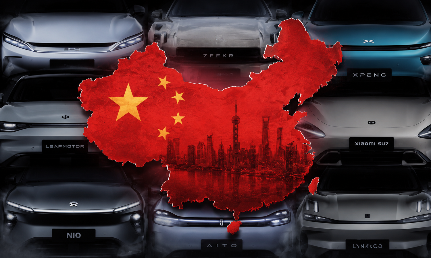Caída de las ventas de coches en China