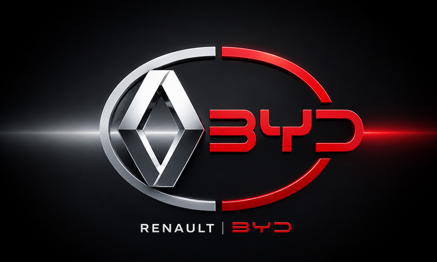 Renault y BYD logos