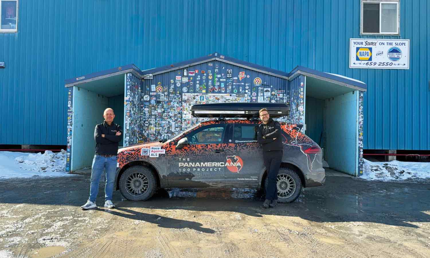 Reto Panamericana: 41.600 km solidarios contra la ELA
